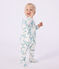 Babies' Eiffel Tower print cotton pyjama suit MARSHMALLOW /MIMI