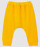 Baby girl/boy's fleece trousers BOUDOR yellow