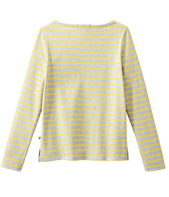 Iconic breton POUSSIERE grey/BLE yellow