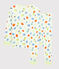Unisex Lemon Pattern Organic Cotton Pyjamas MARSHMALLOW white/MULTICO white