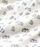 Baby Boys' Velour Bodyjama MARSHMALLOW white/MULTICO white