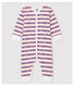 Petit Bateau Babies' Footless Cotton Sleepsuit