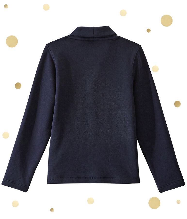 Boy's light sweatshirt jacket SMOKING blue