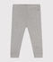 Babies' Cotton Leggings CHATON CHINE grey