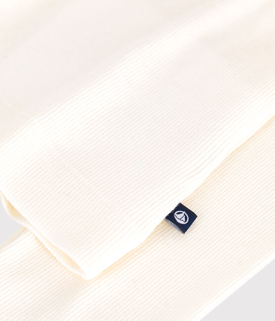 The Iconic rollneck for women in wool and cotton MILK Ecru