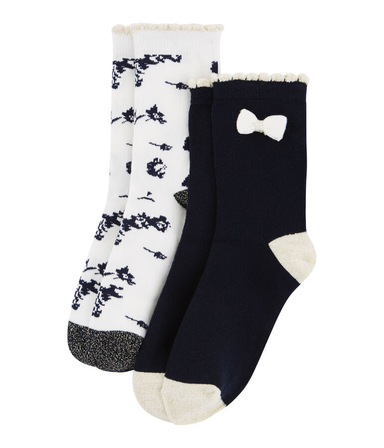 Girls' Socks - 2-Piece Set multicolor