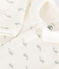 Babies' velour pyjamas MARSHMALLOW white/HERBIER