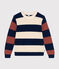 Women's Striped Cotton Pullover AVALANCHE white/MULTICO