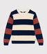 Women's Striped Cotton Pullover