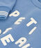 Fleece sweatshirt for girls or boys BEACH blue