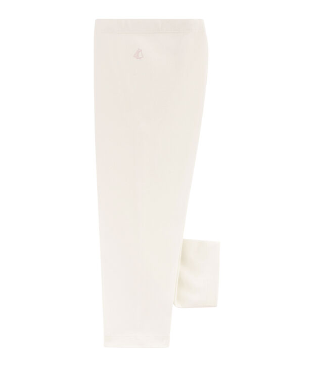 Girls' Cropped Leggings white