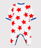Baby Boys' Sleepsuit POUSSIERE grey/MULTICO white