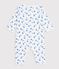 Dors bien sans pied en coton white/blue/multicolor