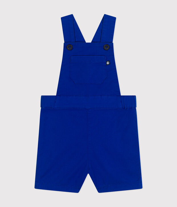 Babies' Serge Dungaree Shorts blue