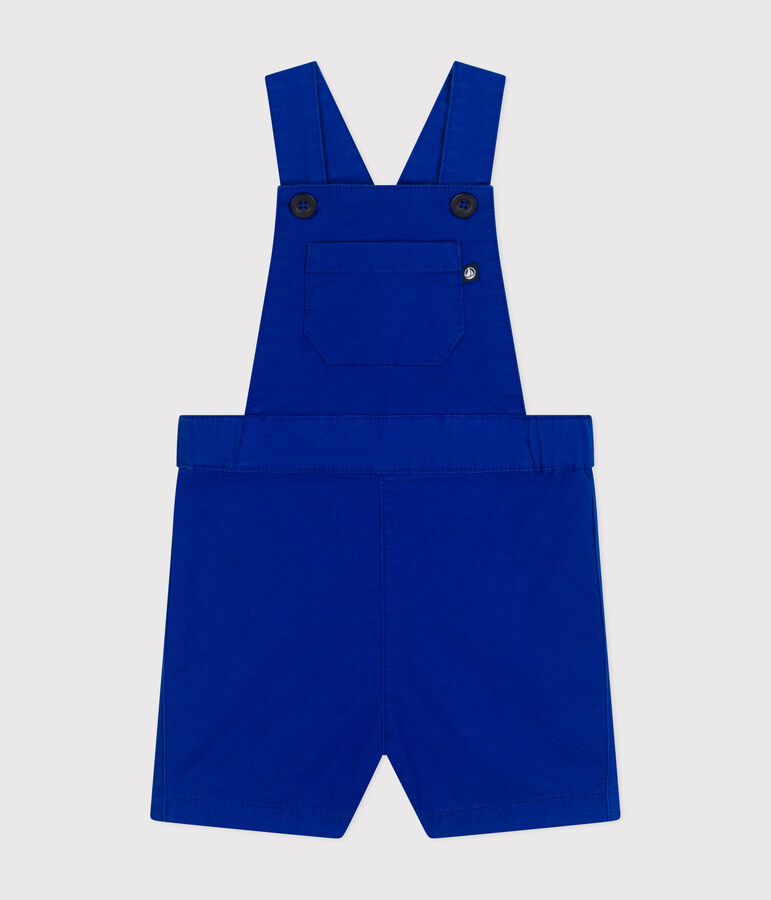 Babies' Serge Dungaree Shorts blue