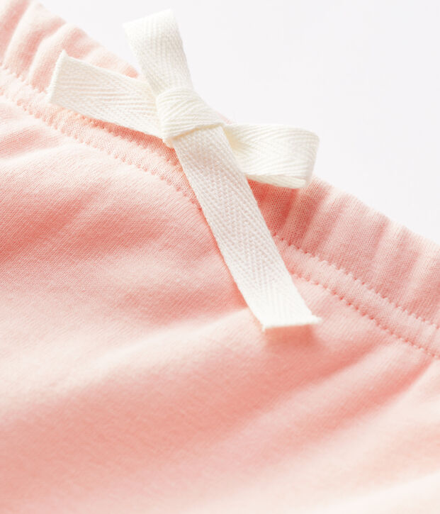 Babies' Organic Cotton Trousers pink