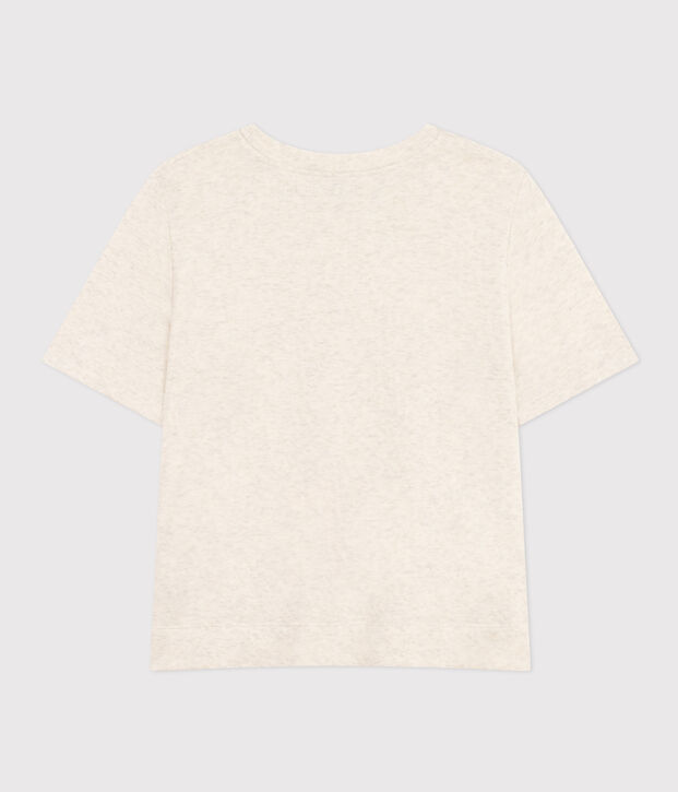 Women's Boxy Cotton T-Shirt MONTELIMAR CHINE