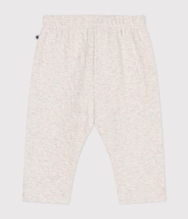 Babies' quilted tube knit trousers MONTELIMAR CHINE