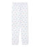 Girls' coordinating print pyjama bottoms ECUME white/BLEU blue/MULTICO