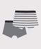 Boys' Stripy Boxer Shorts - 2-Pack variante 1