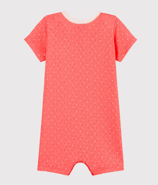 Baby Girls' Shortie CUPCAKE pink/MARSHMALLOW white