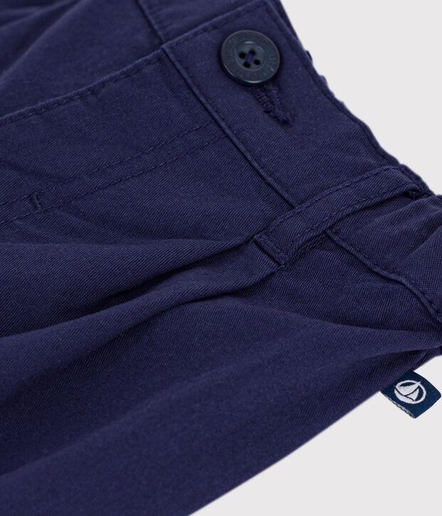 Babies' plain twill trousers SOIR