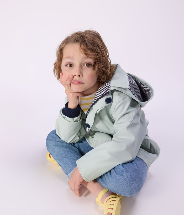 Children's iconic raincoat blue