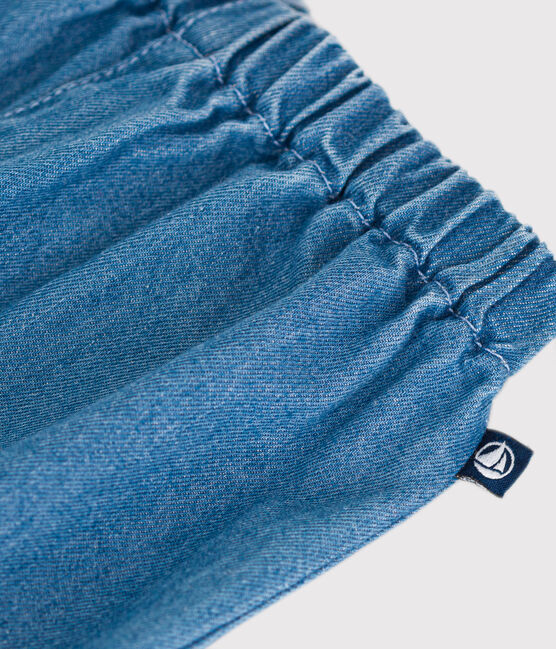 Babies' Light Denim Trousers DENIM CLAIR blue