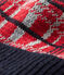 Baby Boys' Fleece-Lined Bonnet TERKUIT red/MULTICO white