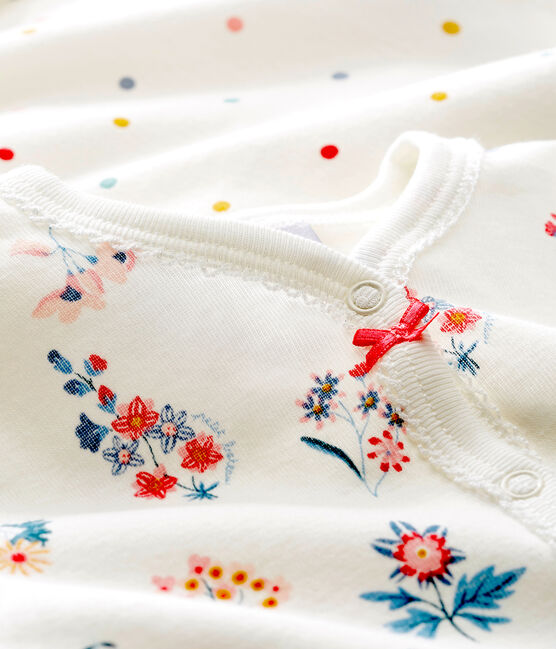 Baby girl's sleepsuit duo variante 1