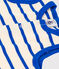 Babies' Striped Rib-Knit Playsuit AVALANCHE blue/PERSE white