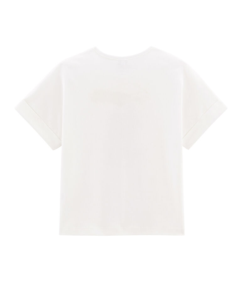 Girls' Short-Sleeved T-Shirt white