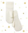 Girl's gloves COQUILLE beige/DORE yellow