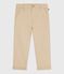 Children's cotton trousers SANDER beige