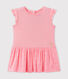 Baby girl's dress with butterfly sleeves