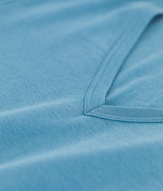 Women's Iconic Cotton V-Neck T-Shirt LAVIS blue