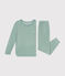 Children's plain pyjamas in brushed terry towelling PAUL green