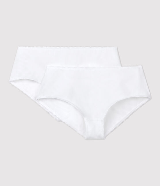 Girls' White Hipsters - 2-Pack variante 1