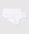 Girls' White Hipsters - 2-Pack variante 1