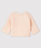 Babies' Organic Cotton Knitted Cardigan FLEUR pink