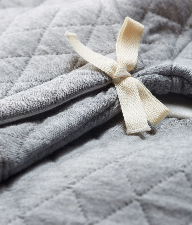 Babies' Tube Knit Clothing - 2-piece set grey