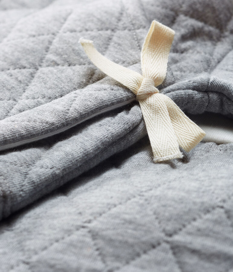 Babies' Tube Knit Clothing - 2-piece set grey