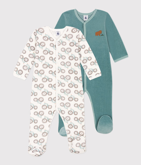 Babies' Velour Pyjamas 2-Pack variante 1