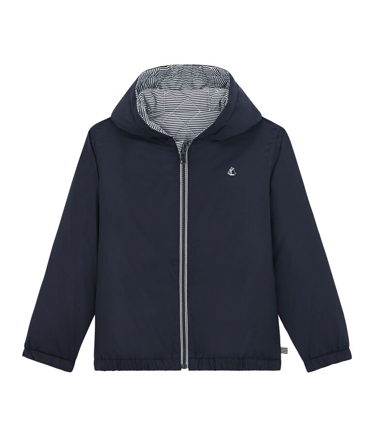 Unisex Children's Warm Reversible Windbreaker blue