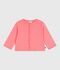 Babies' plain cotton cardigan FLAMAND