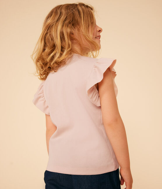 Girls' Cotton T-Shirt SALINE pink