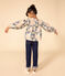 Girls' slim fit denim trousers DENIM BLEU blue
