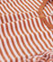 Girls' Striped Cotton T-Shirt TOAST /DOLL