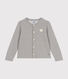 Girls' fleece cardigan