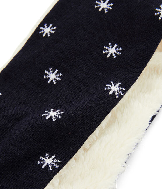 Baby Boys' Sherpa-Lined Scarf SMOKING blue